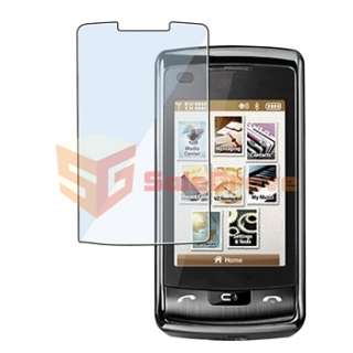   Charger+Black Snap on Rubber Hard Case For LG enV Touch VX11000  