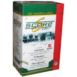  2007 Score Football Blaster Box   11 packs of 7 cards each 