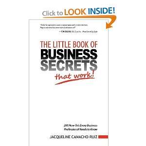   Book of Business Secrets That Work [Paperback] Jacqueline Camacho