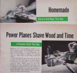 Power Plane HowTo Build PLANS 2 designs Drill powered  