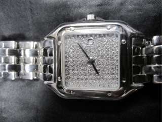 18k White Gold and Diamond Quartz Wrist Watch  