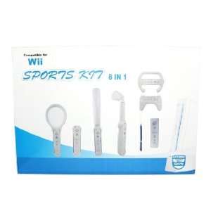    Nintendo Wii Compatible 8 in 1 Sports Pack Bundle: Toys & Games