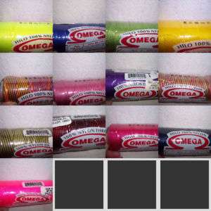 Omega Hilos Nylon Thread Crochet / Macrame Cord #2  