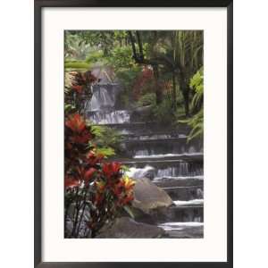  Spa and Gardens of Tabacon Hot Springs, Costa Rica Framed 