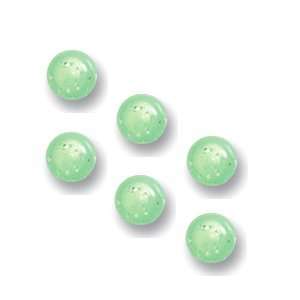  Replacement Green Glitter UV Balls for Barbells   14g (1 