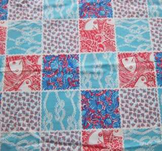 Lilly Pulitzer Fabric Tie the Knot Patch 2 Yd Free Ship  