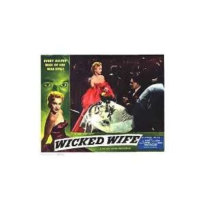  Wicked Wife Original Movie Poster, 14 x 11 (1955): Home 