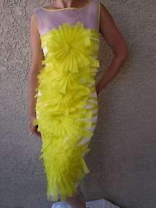 NWT $3850 Angel Sanchez Sunburst dress size 2  