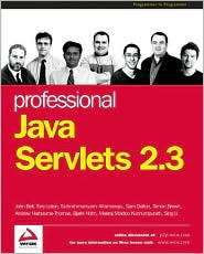 Professional Java Servlets 2.3, (186100561X), Andrew Harbourne Thomas 