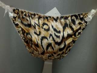 COMFORTABLE SATIN THONG* SIZE XL  