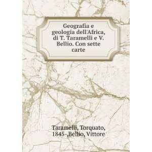   . Con sette carte Torquato, 1845 ,Bellio, Vittore Taramelli Books