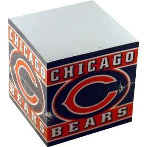  NFL Football Team Logo Paper Note Cube   Chicago Bears 