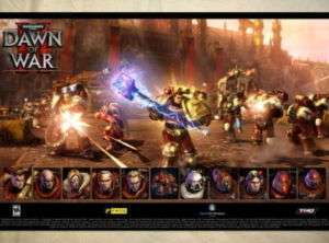 R70 WarHammer 40000 Dawn of War II Space Marines POSTER  