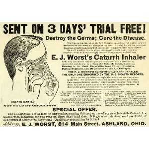   Medical Ohio William Chapple   Original Print Ad