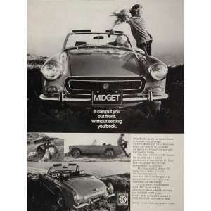  1972 Ad MG Midget Convertible British Leyland Car Auto 