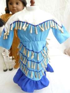 American Girl KAYA Lot 2002 Pleasant Co Doll, Horse, Jingle Dress 