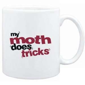 Mug White  My Moth does tricks  Animals  Sports 