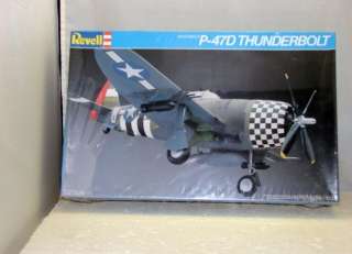   47D THUNDERBOLT MODEL KIT 1/32 SEALED #4423 NEW 1982 USA MADE  