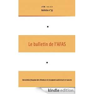 35  2010   Bulletin n°35   AFAS (French Edition): Association 