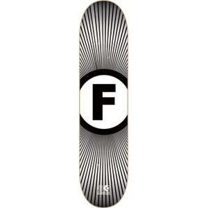  FOUNDATION FLARE V2 DECK 8.12 WHITE: Sports & Outdoors