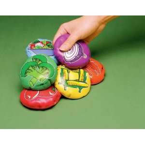   : Sportime VeggieToss and FruitSalad Bean Bag Combo Set: Toys & Games