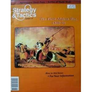 DG: Strategy & Tactics Magazine #179, with First Afghan War Board Game