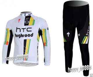 HTC Thermal Fleece Winter bike bicycle Cycling wear long Jersey jacket 