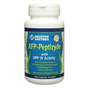   Houston Enzymes AFP Peptizyde with DPP IV Activity 90 Capsules: Beauty