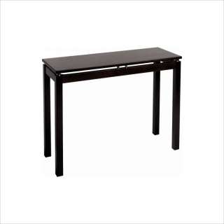 Winsome Linea Solid Wood /Sofa Espresso Console Table 021713927309 