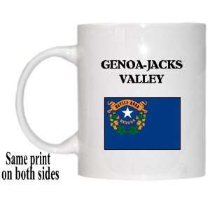   US State Flag   GENOA JACKS VALLEY, Nevada (NV) Mug 