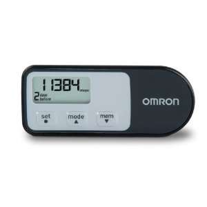    Omron HJ 321 Tri Axis Pedometer, Black: Health & Personal Care