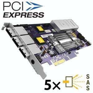 CalDigit RAID Card   PCI Express x8 with RAID 0, 1, 5, 6, 50, 60 and 