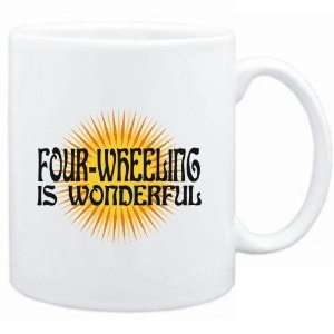  Mug White  Four Wheeling is wonderful  Hobbies: Sports 