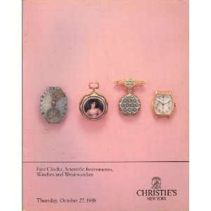   October 27, 1988 Manson & Woods International Inc. Christie Books