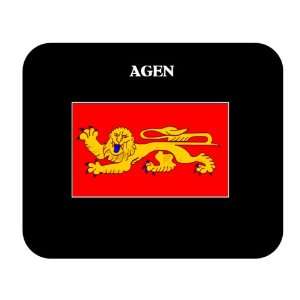    Aquitaine (France Region)   AGEN Mouse Pad: Everything Else