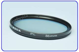 86mm Linear Polarizer Filter Rotating Glass Filter PL for Tamron 200 