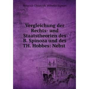   Hobbes Nebst . Heinrich Christoph Wilhelm Sigwart  Books