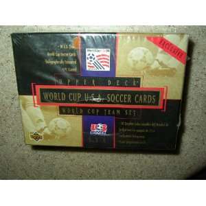  1994 Upper Deck World Cup U.S.A. Soccer Card Set 