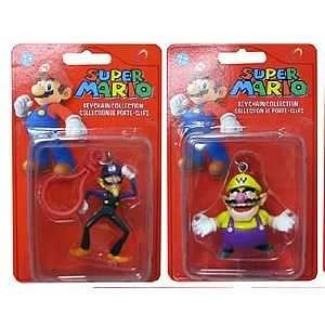  Super Mario Waluigi & Wario Keychaine: Toys & Games