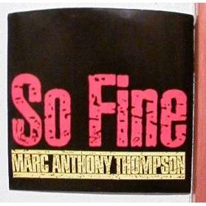  2 Marc Anthony Thompson 45 Picture Sleeves Record 