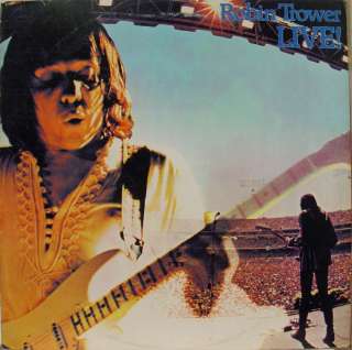 ROBIN TROWER live LP vinyl CHR 1089 VG+ 1976  