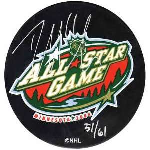   Jackets Rick Nash 04 All Star Autographed Puck