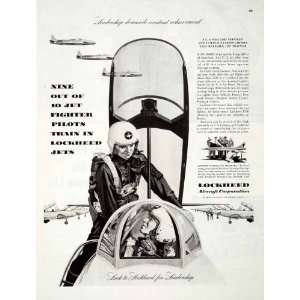   Marietta Georgia Jet Fighter Pilot   Original Print Ad