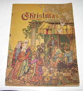 CHRISTMAS 1945 BOOK LEE MERO ART EDITOR HAUGHMAN PB VTG  