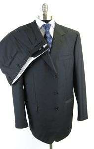 New BRIONI Traiano Charcoal Wool Suit 48 48L NWT $5K  