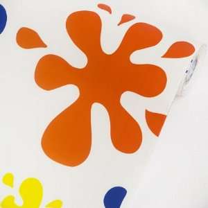 aih p1434 Roll   Color Splashes   Vinyl Self Adhesive 