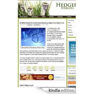  Hedge Funds Weblog Kindle Store