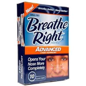  Breathe Right  Nasal Strips (10 pack) Health & Personal 