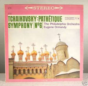 TCHAIKOVSKY Pathetique No 6 Eugene Ormandy MS 6160 LP  