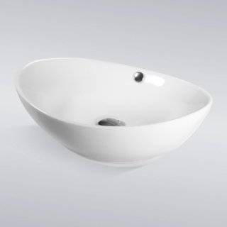   CB 004 Bathroom Egg Porcelain Ceramic Vessel Vanity Sink Art Basin